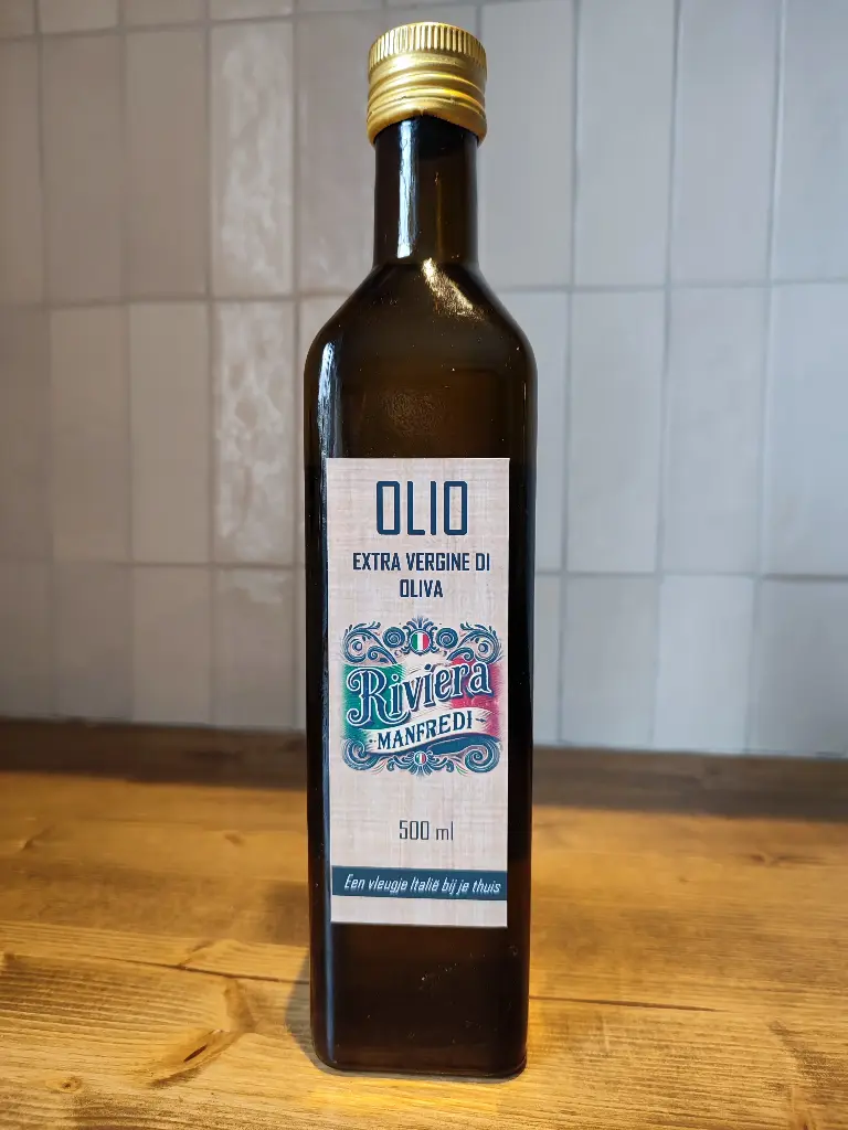 Olio Extra vergine@Riviera Manfredi - Bouteille en verre (500ml)